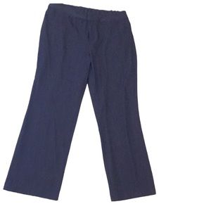 CJ Banks Navy Blue Women's Trousers